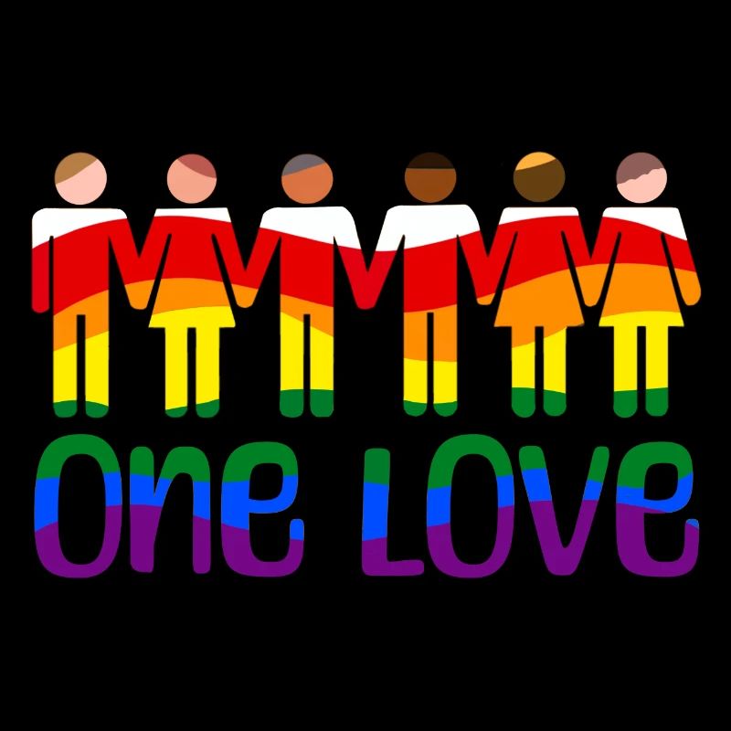 One love rainbow pride outfit