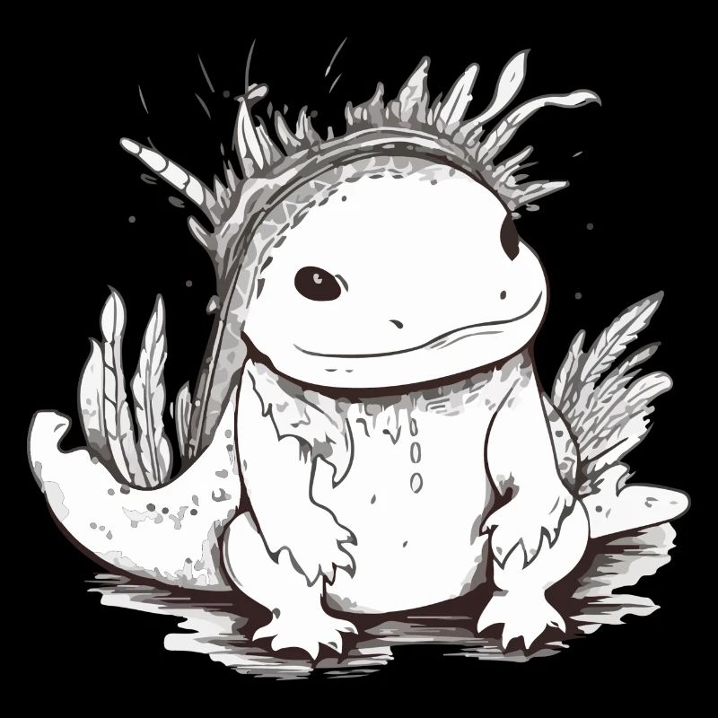 Kouak l'axolotl