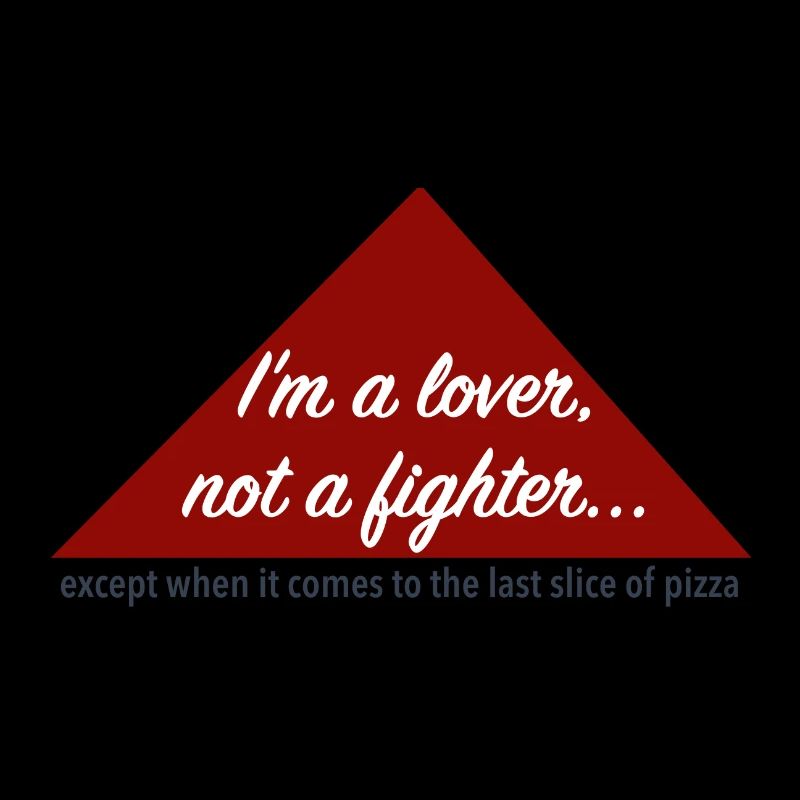 Lover not fighter