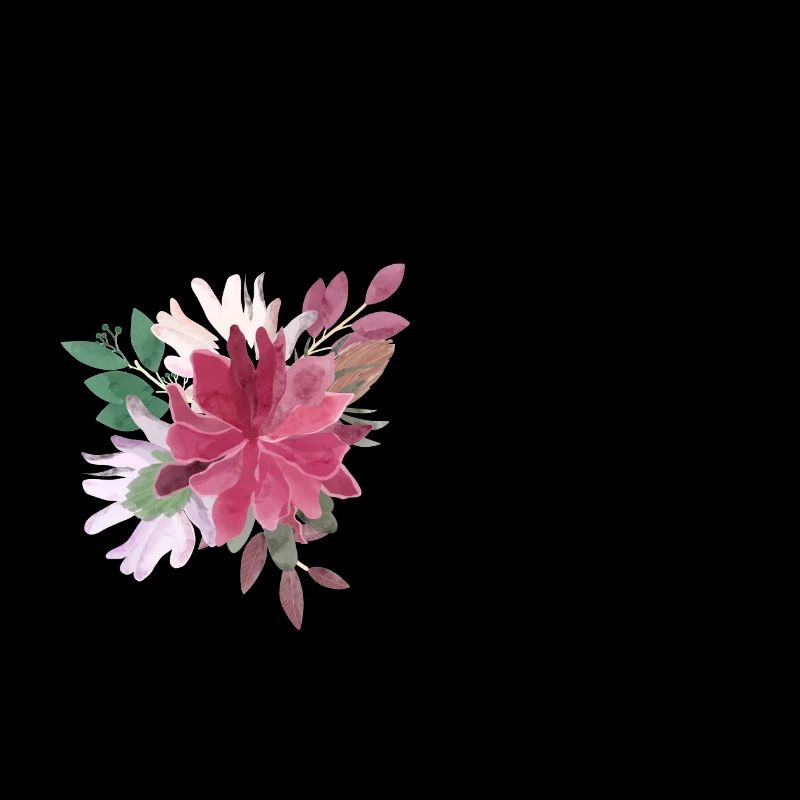 Letter g floral
