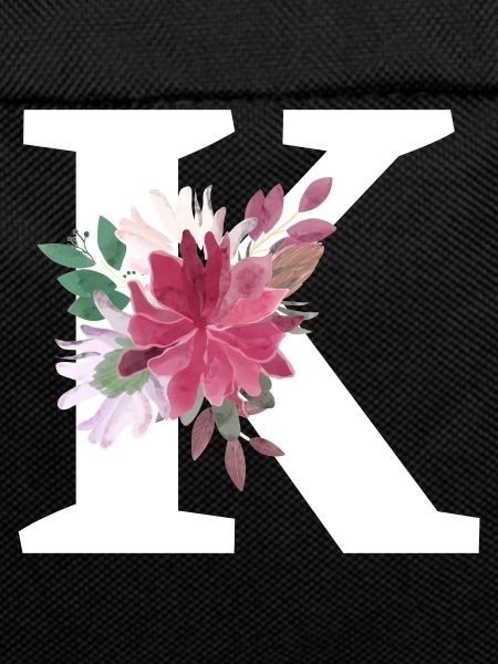 Letter k floral