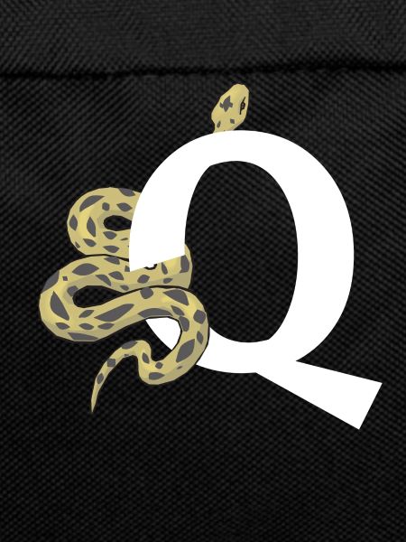 Letter q snake