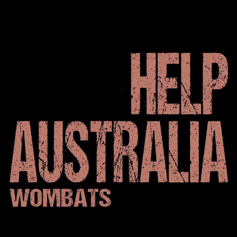 HELP AUSTRALIA WOMBATS
