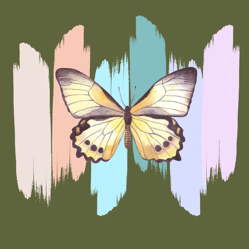 Regenbogen-Schmetterling