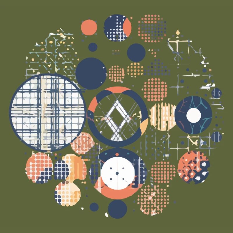 Vintage geometric pattern