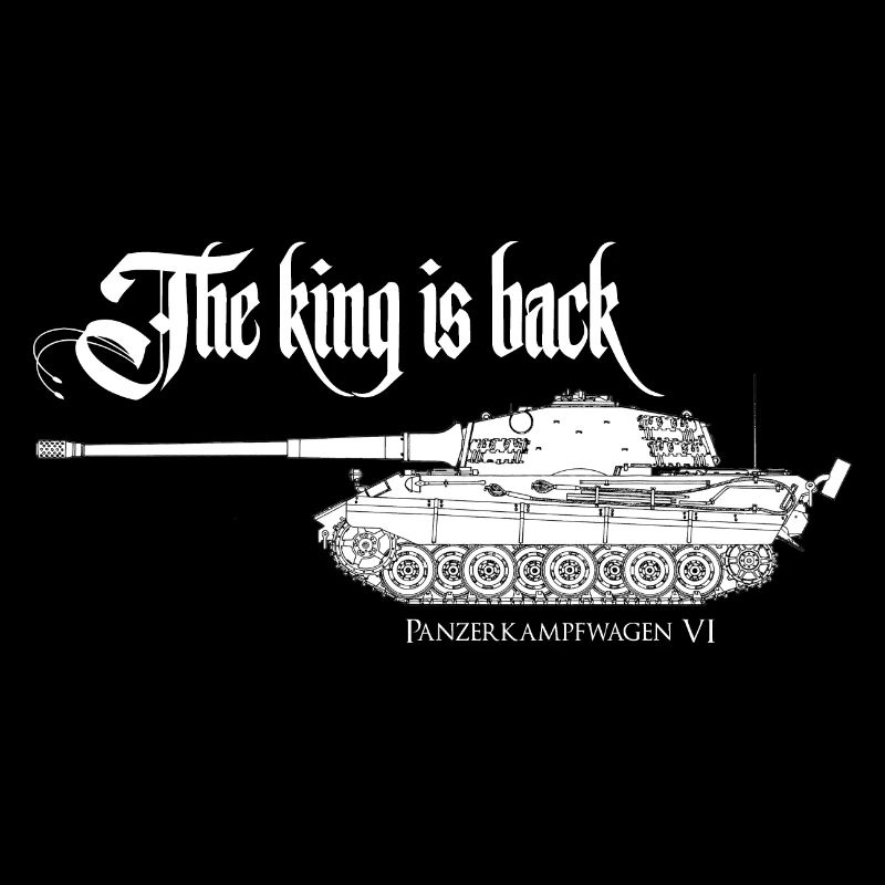 Deutscher Panzer Tiger 2 WK Soldaten Panzerfahrer