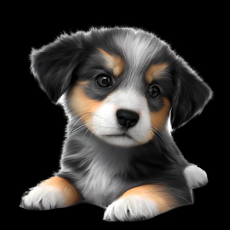 Propriétaire de chien Chiot Berger australien