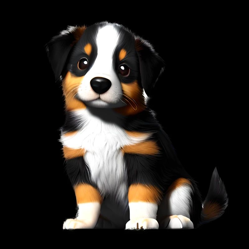 Chiot Berger Australien Propriétaire Chien