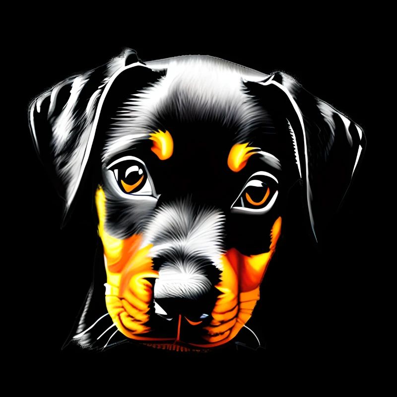 Dobermann Hund Dobermannwelpe Dobermanntrainer
