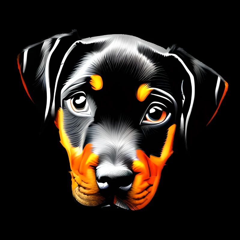 Dobermanntrainer Dobermann Hund Dobermannwelpe