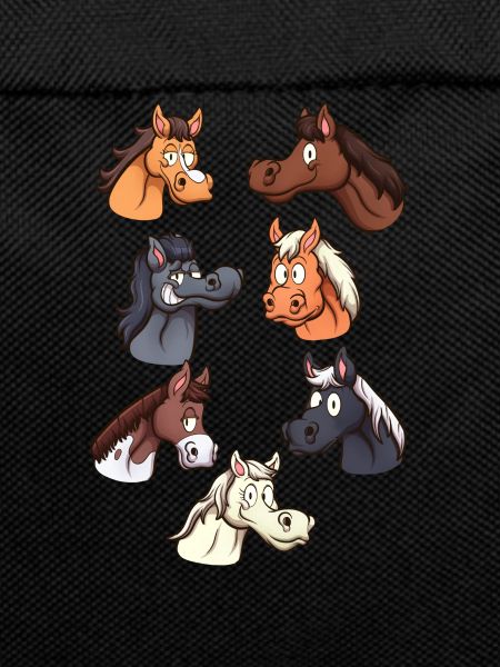 Cute Horse Heads