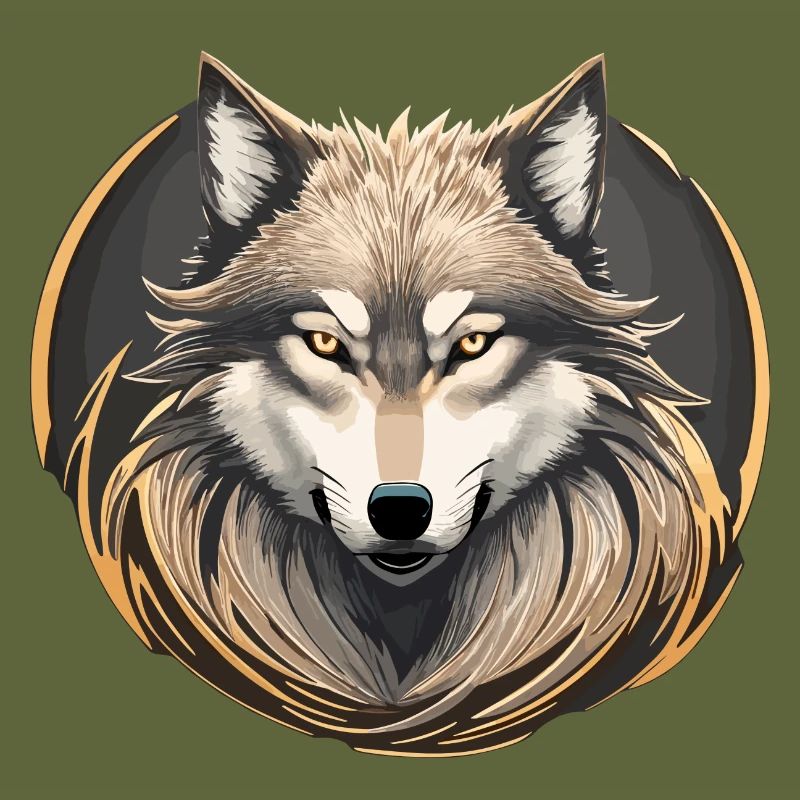 Majestic wolf