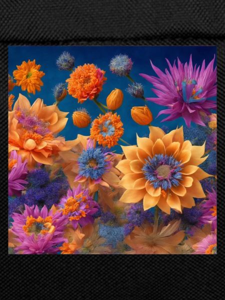 Amazing group of magic flowers