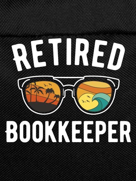Retired Bookkeeper Beach Relaxation Design