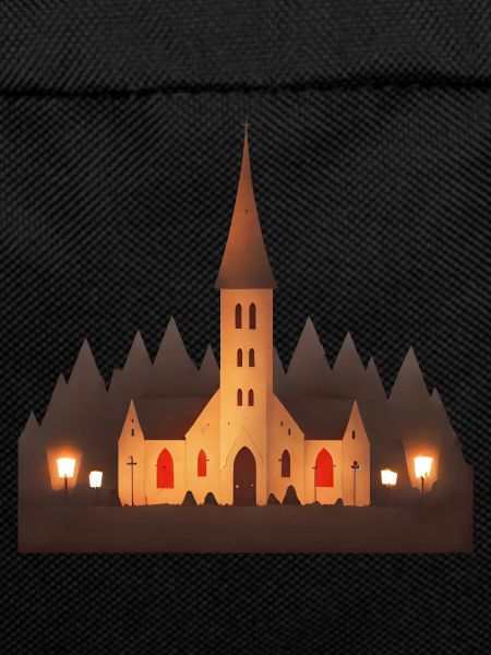 Chapel in village