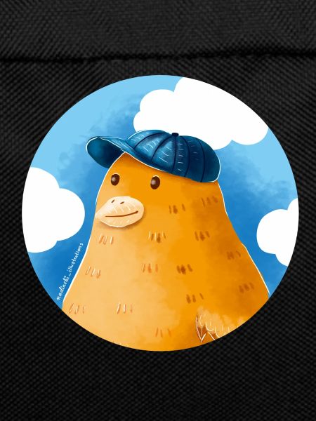 Duck with hat