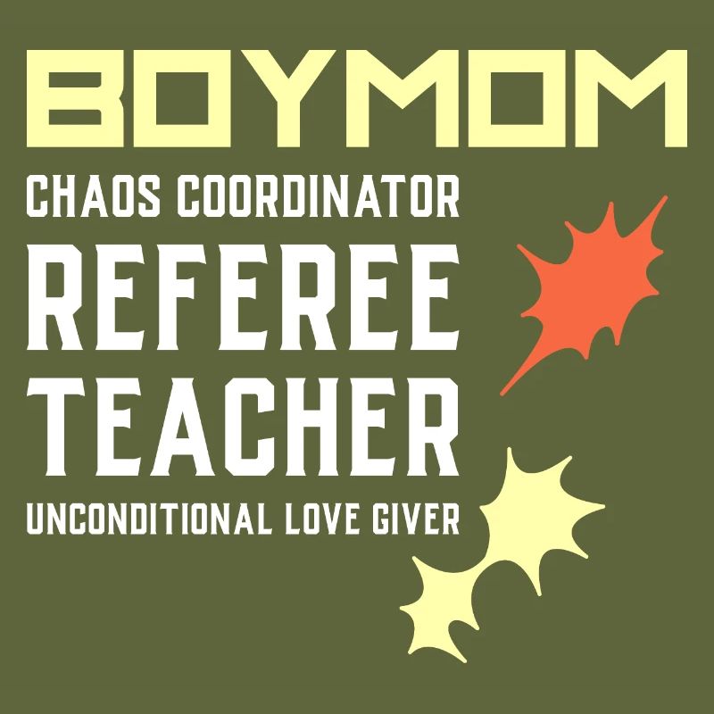 Boy Mom Mama von Söhnen Mutter von Jungs Geschenk