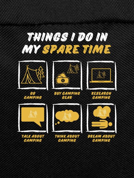 CAMP IN SPARE TIME