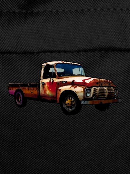 Rusty Pickup truck