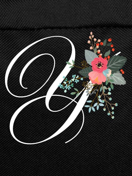 Lettre y fleuris