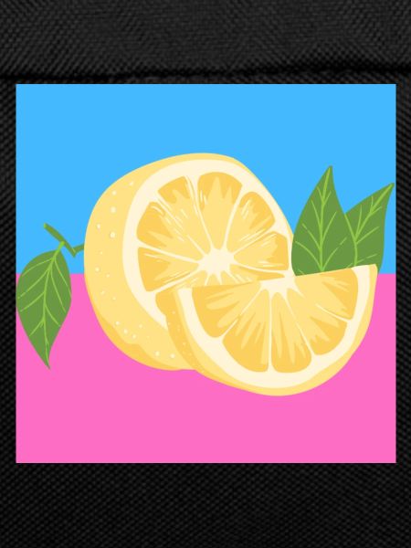 Pink and blue lemon