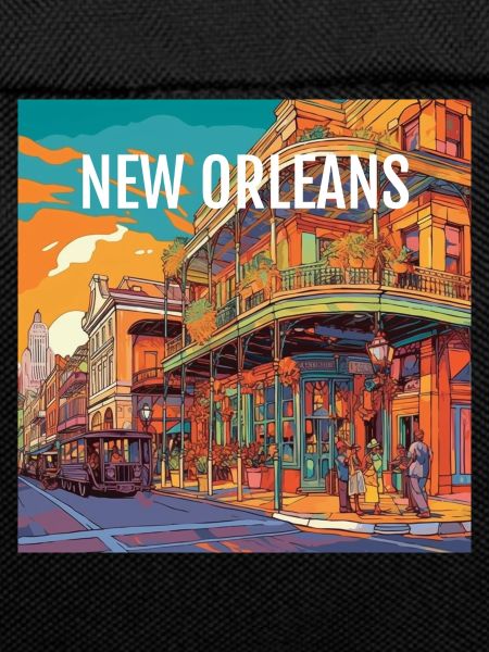 New Orleans at sunset