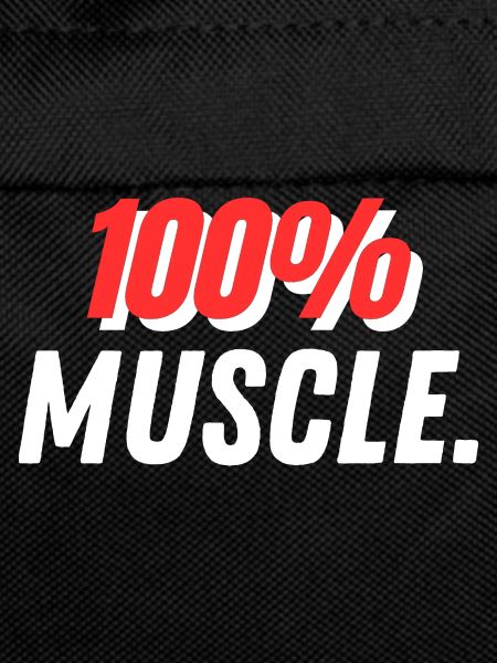 100% muscle.