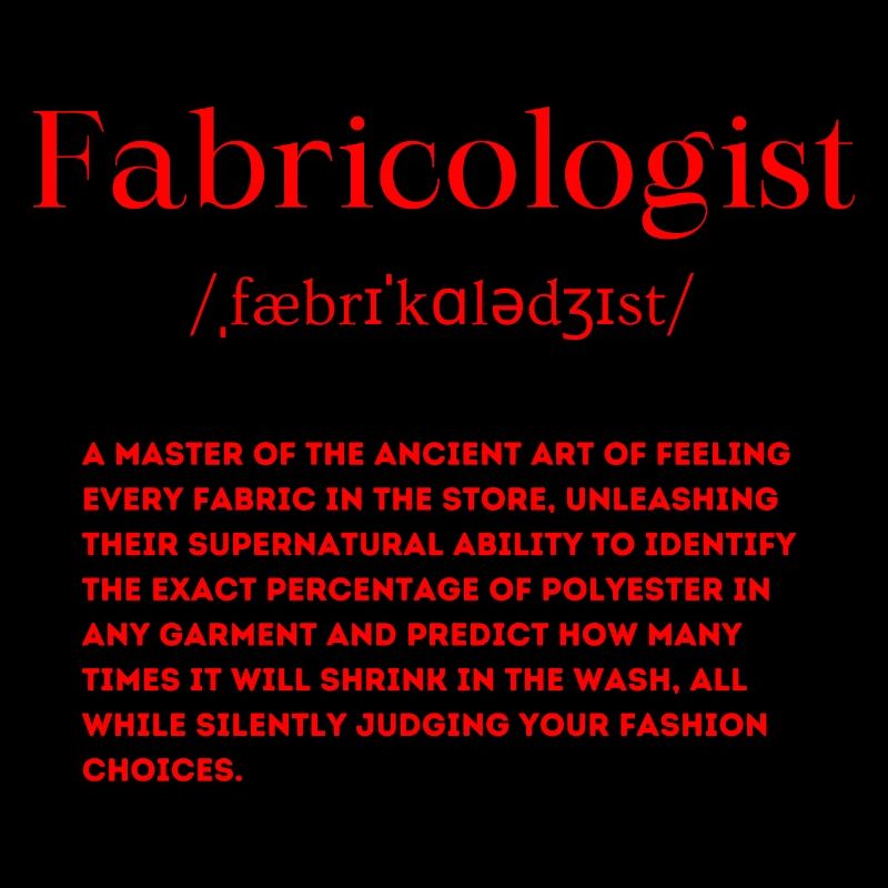 Fabricologist Definition
