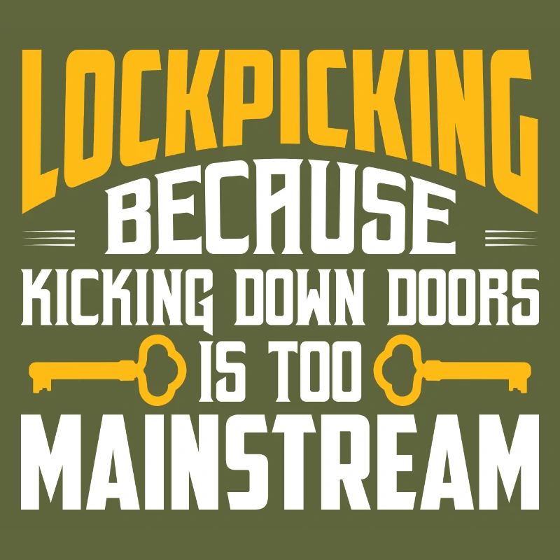 Lockpicking Because Kicking Down Doors Lockpicker