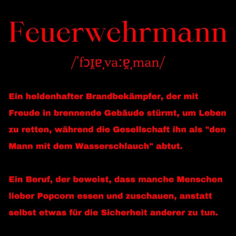 Feuerwehrmann Definition