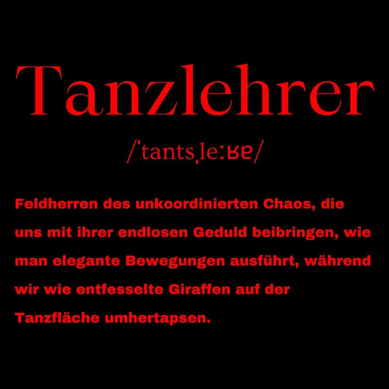 Tanzlehrer Definition