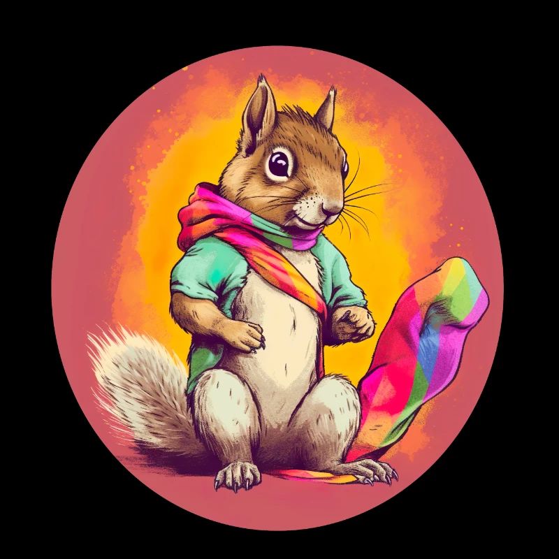 Pride LGBT Eichhörnchen