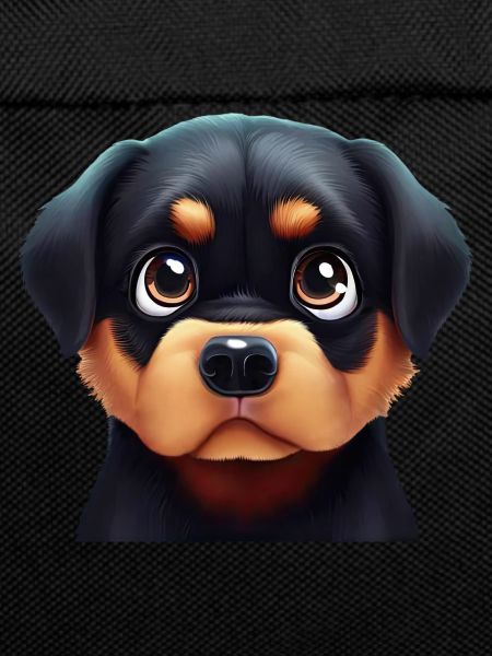 Friendly Rottweiler Face