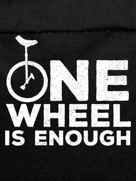 One Wheel Is Enough
