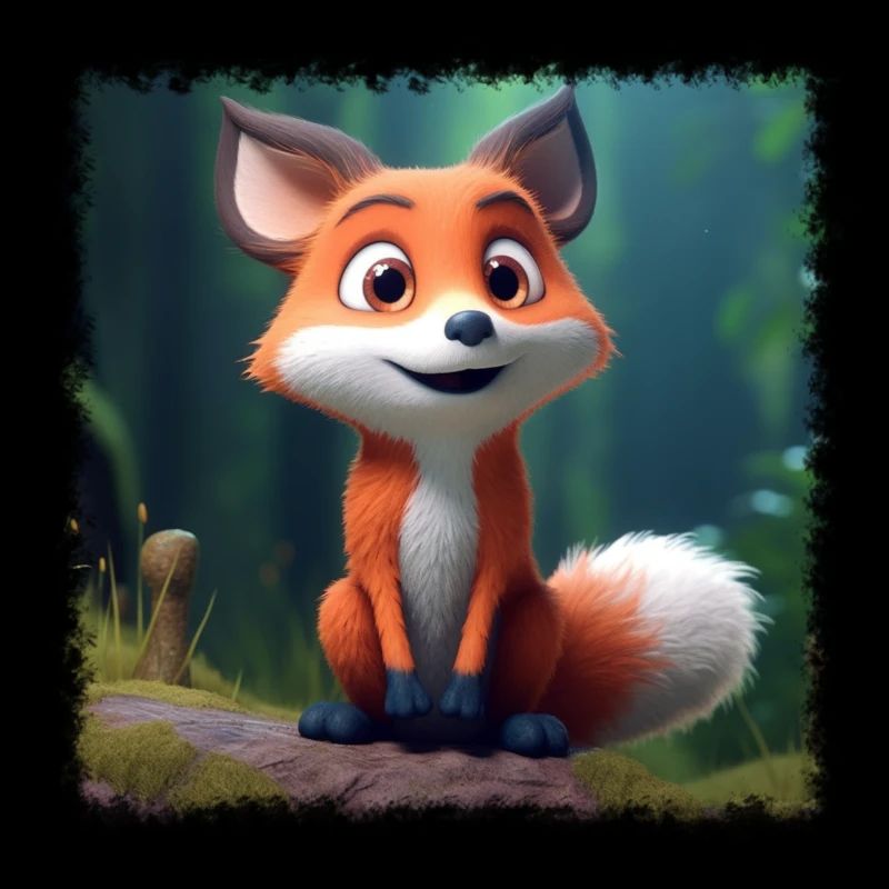 Cute fox