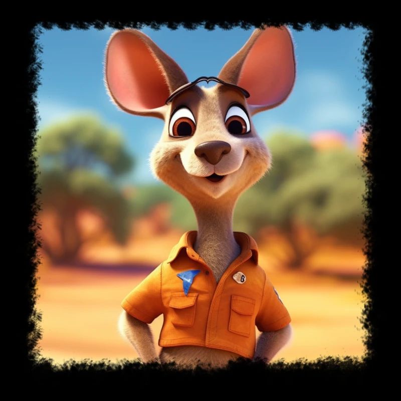 Kangourou mignon
