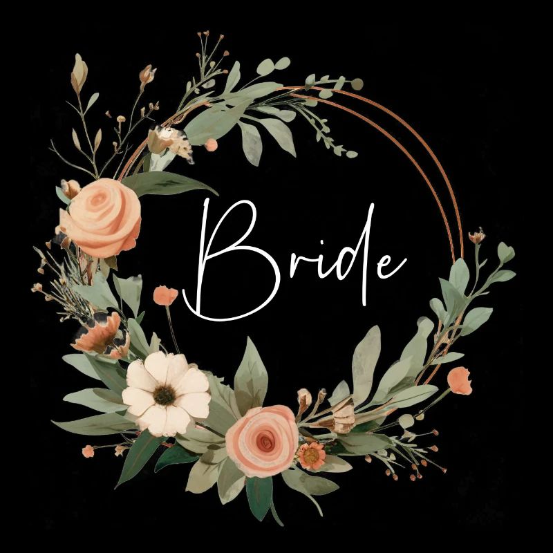 Couronne de fleurs de mariée