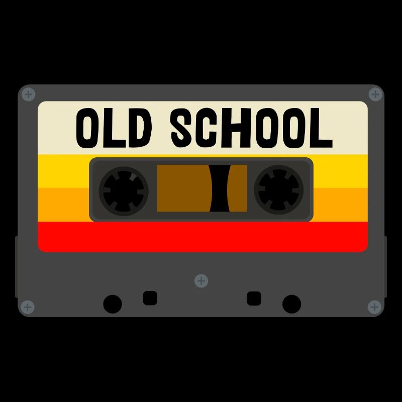 Old School Mixtape Cassette