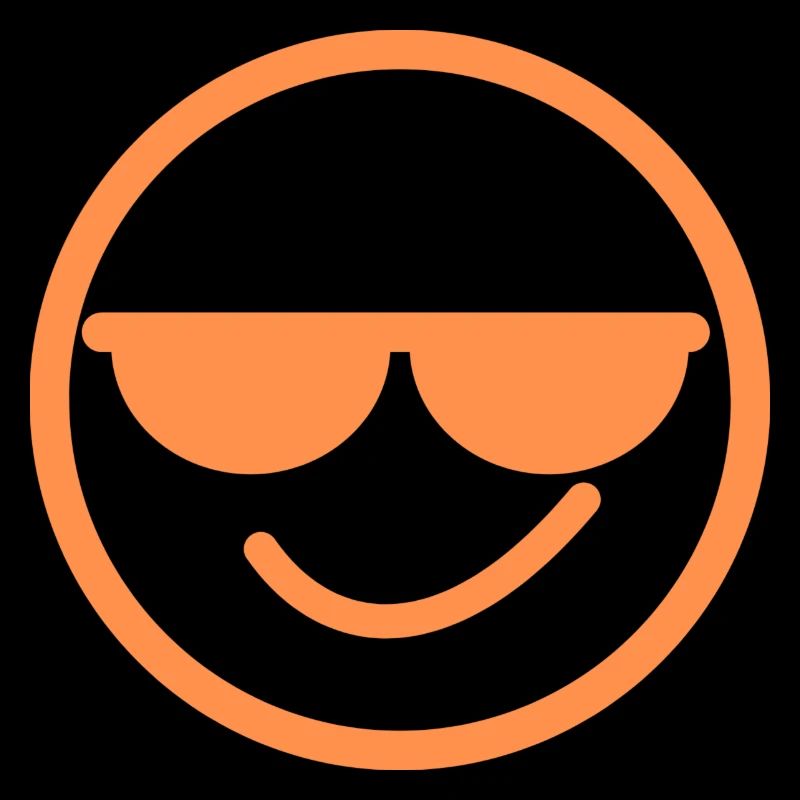 sourire cool