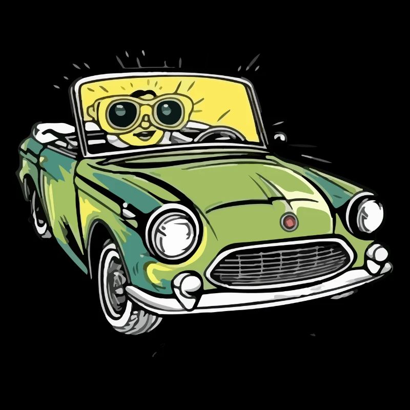 Lise en cabriolet