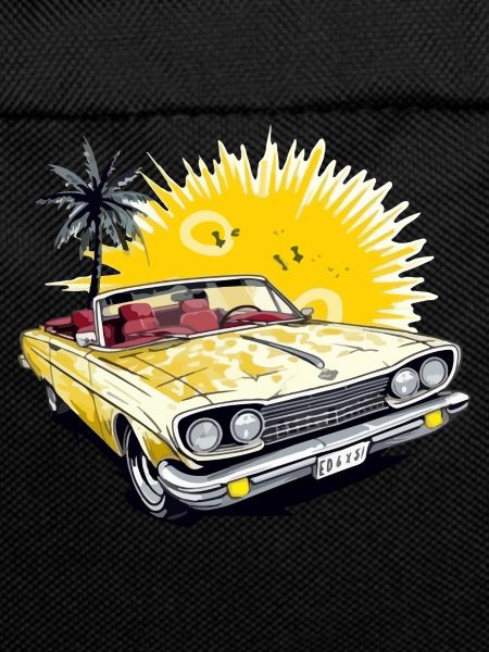 American convertible car