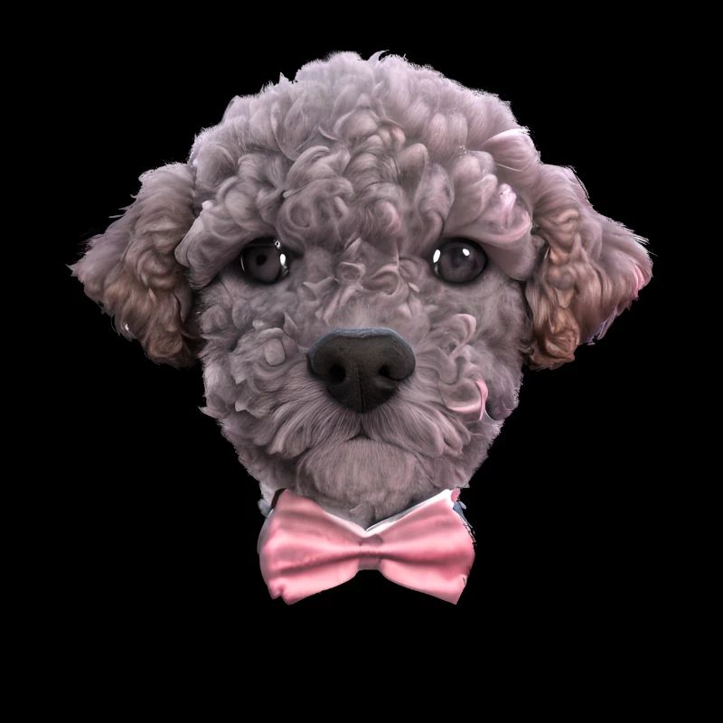 chiot caniche chien propriétaire caniche chiot chien amour
