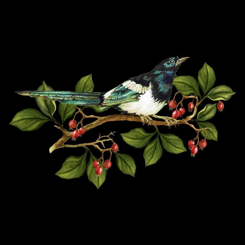 Bunter Vogel