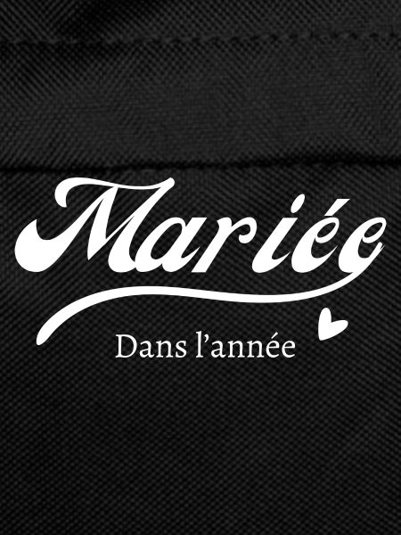 Mariée dans l’année