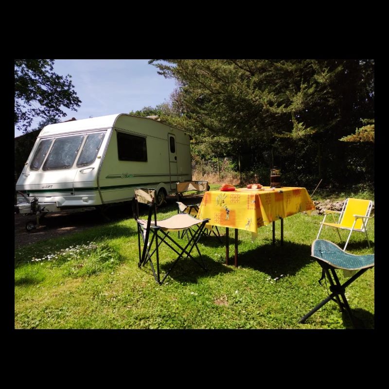 Caravane au soleil