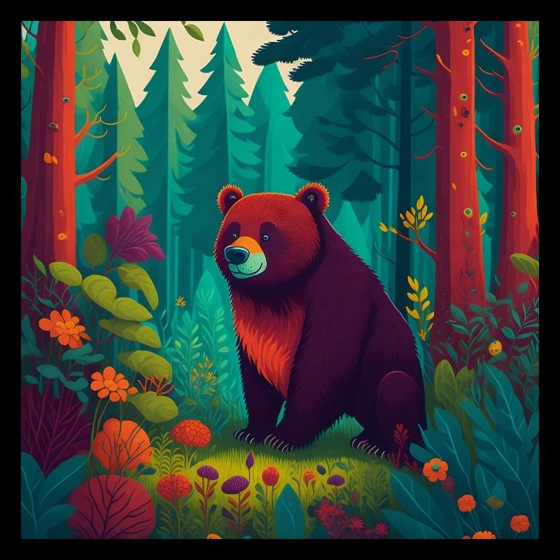 Bear in the forest