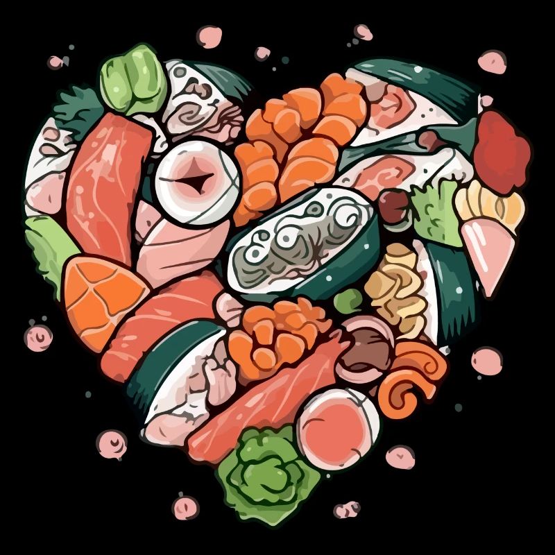 Die Liebe zu Sushi