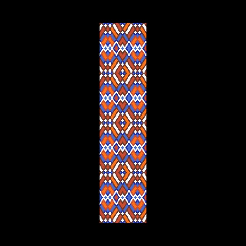 Monogram Letter I- geometric pattern