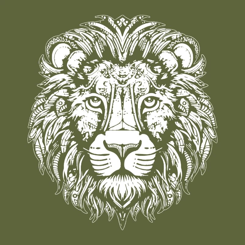 Lion Lion Head Predator