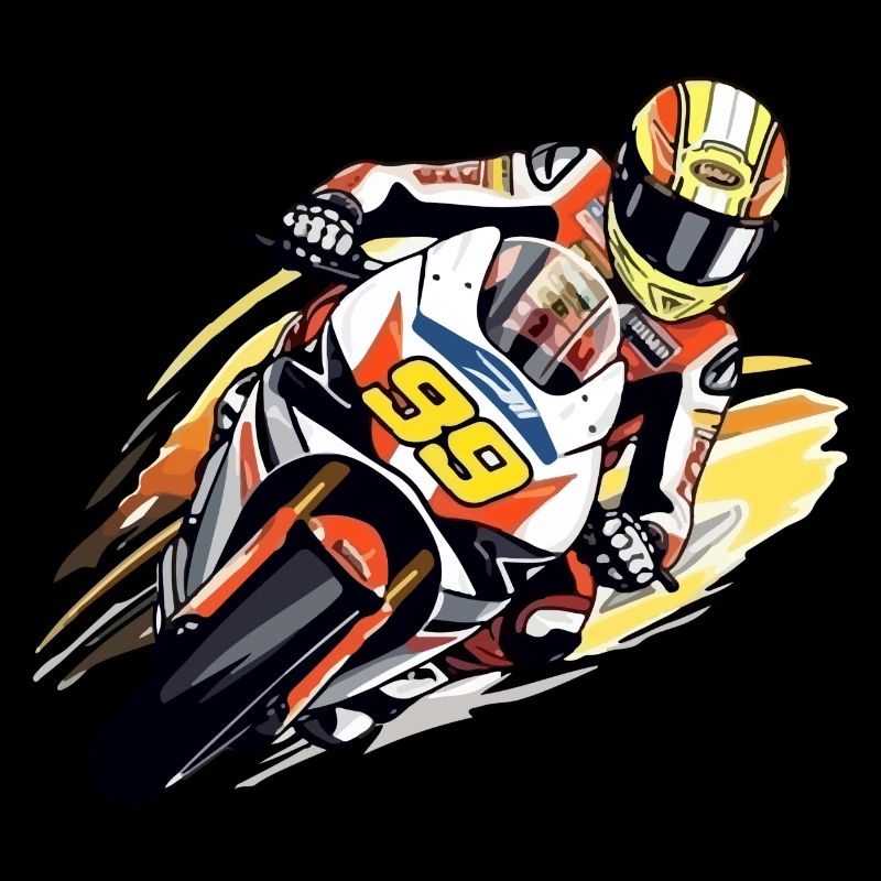 Racing motorcycle n°99
